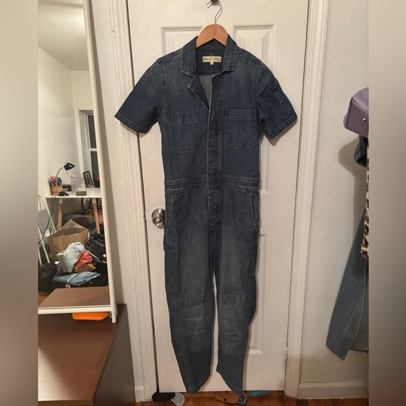 Madewell x Hedley & Bennett Denim Coverall Jumpsuit - Picture 6 of 8